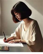 イラストを描くイメージ