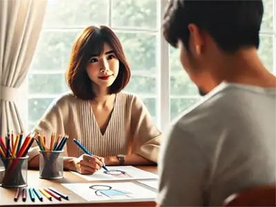 講座中のイメージ